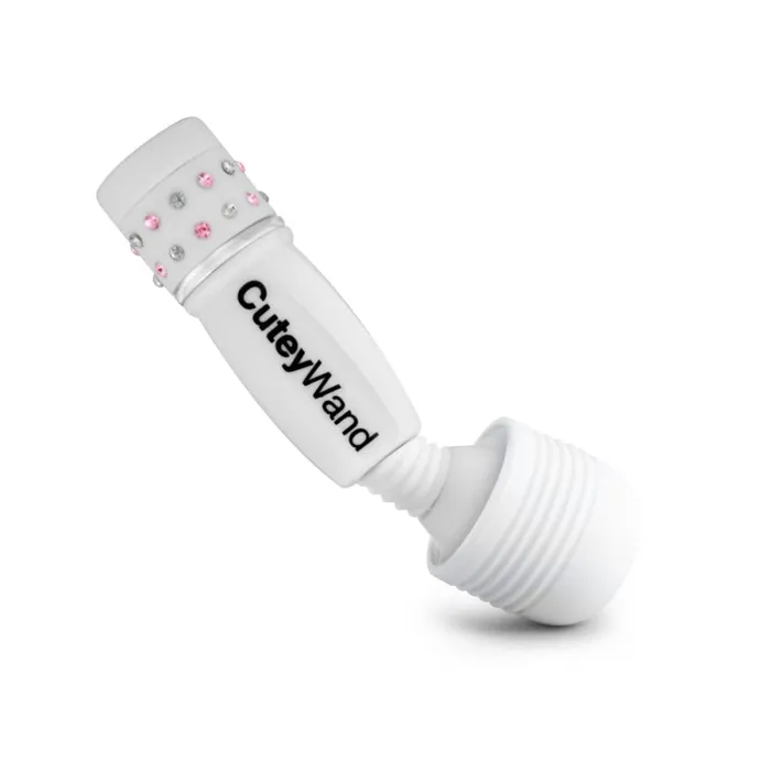 Blush Novelties Vibrators | Cutey Wand - White Blush Novelties Vibrators | Cutey Wand - White