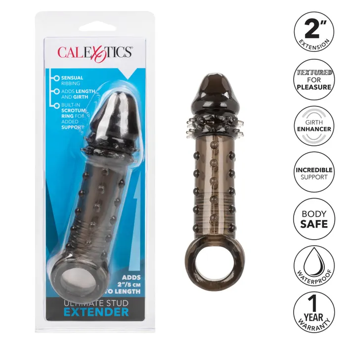 CalExotics Ultimate Stud Extender - Smoke | Vibrators