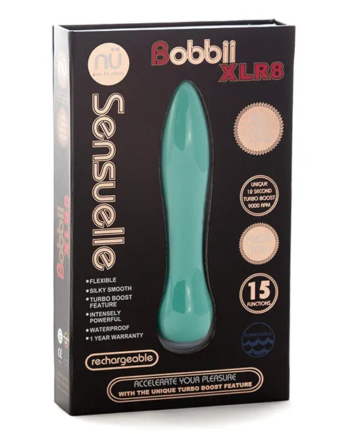 Novel Creations Usa INC Vibrators | Sensuelle Bobbii Flexible Vibrator Xlr8 Turbo Boost