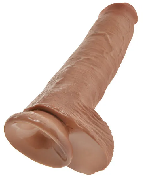 Pipedream Dildos | King Cock 11" Cock With Balls - Tan Pipedream Dildos | King Cock 11" Cock With Balls - Tan