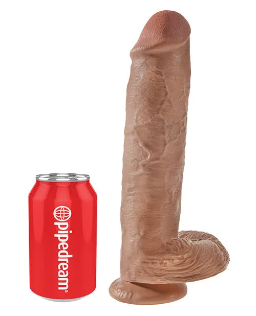 Pipedream Dildos | King Cock 11" Cock With Balls - Tan Pipedream Dildos | King Cock 11" Cock With Balls - Tan