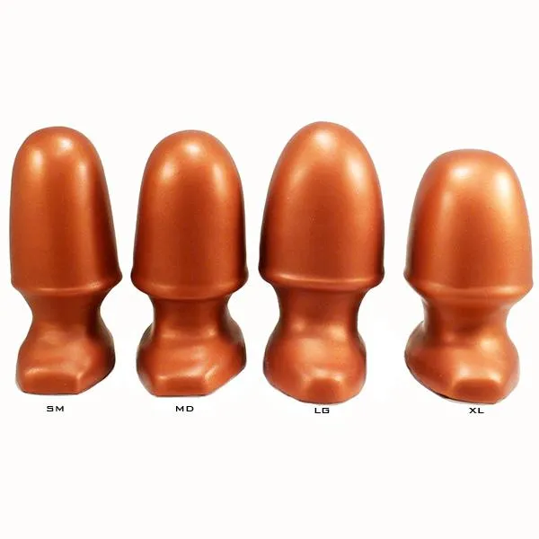 Anal SquarePegToys SquarePegToys Acorn SuperSoft Silicone Plug 3 Sizes