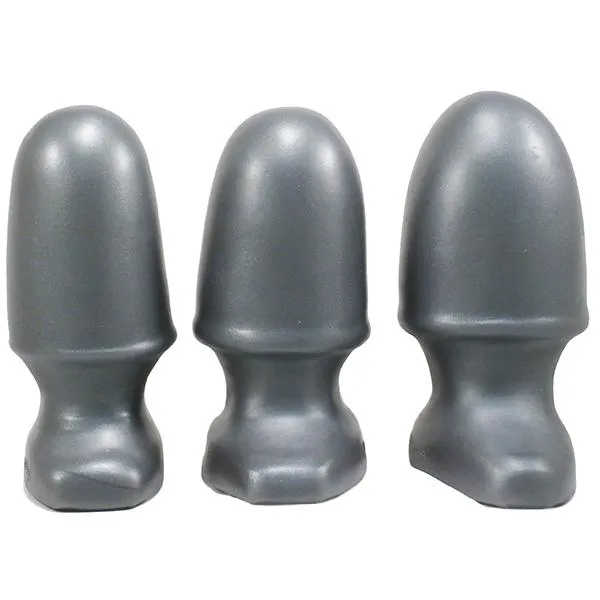Anal SquarePegToys SquarePegToys Acorn SuperSoft Silicone Plug 3 Sizes