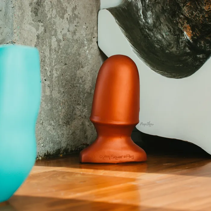 Anal SquarePegToys SquarePegToys Acorn SuperSoft Silicone Plug 3 Sizes
