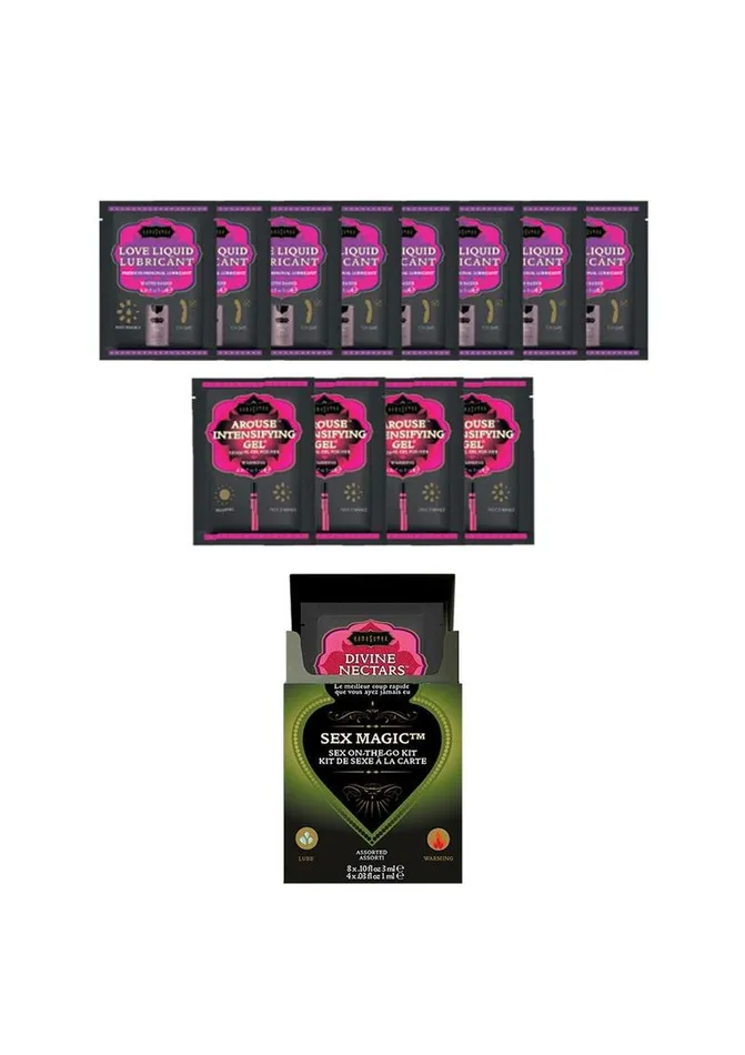 Couples Gift Sets and Travel Kits Kama Sutra Sex Magic SexToGo Kit
