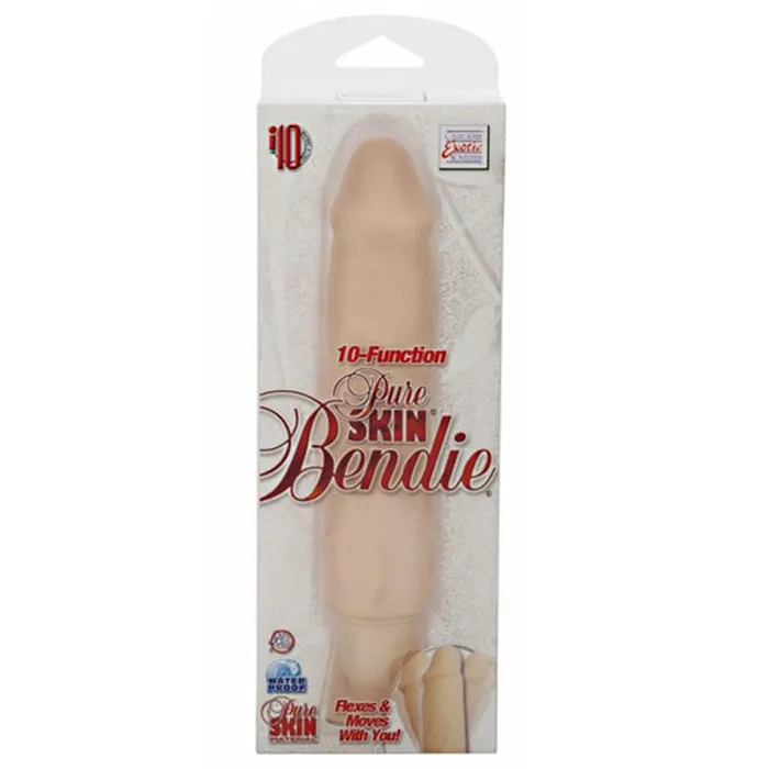 Female Sex Toys California Exotic California Exotic 10Function Pure Skin Bendie Ivory