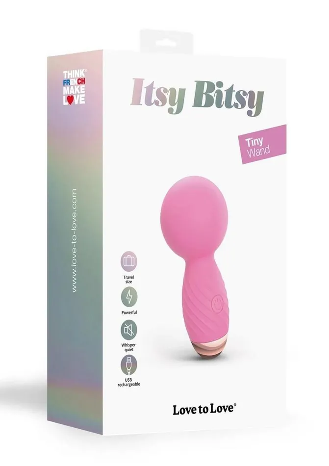 Female Sex Toys Itsy Bitsy Rechargeable Silicone Bullet Love to Love