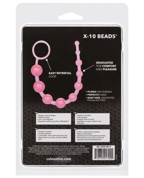 Male Sex Toys California Exotic Novelties X10 Beads