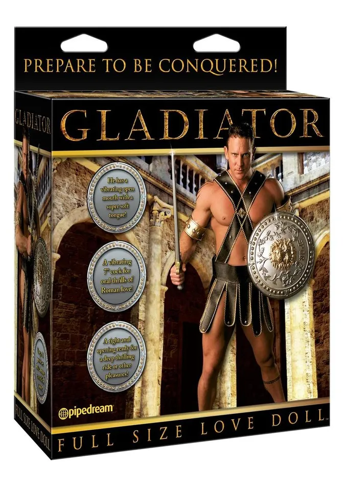 Male Sex Toys Pipedream Gladiator Full Size Vibrating Inflatable Love Doll with Dildo and Remote Control Male Sex Toys Pipedream Gladiator Full Size Vibrating Inflatable Love Doll with Dildo and Remote Control
