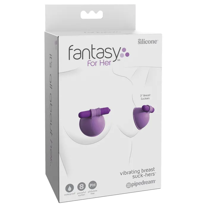 Pipedream Fantasy for Her Vibrating Breast SuckHers 3 Female Sex Toys