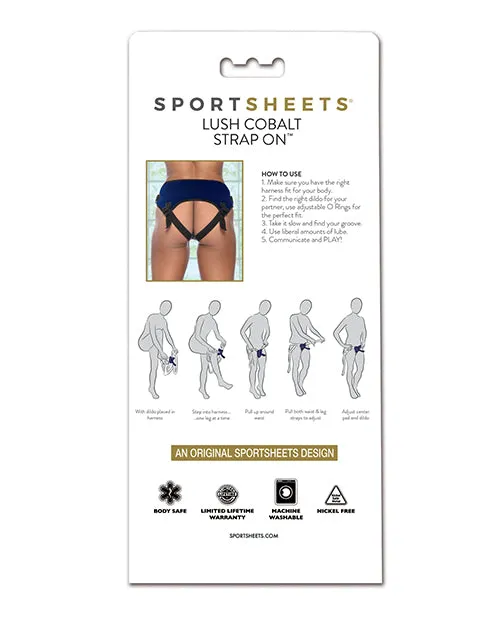Sportsheets International Sportsheets Strap On Cobalt Female Sex Toys