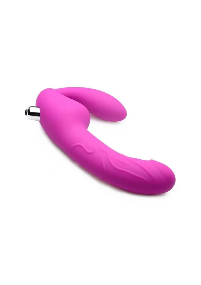 Strap U Royal Rider Vibrating Silicone Strapless StrapOn STRAP U Female Sex Toys