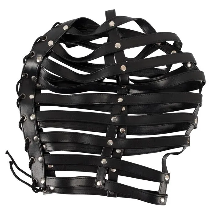 Bad Kitty Head Cage Black GRO Male Sex Toys