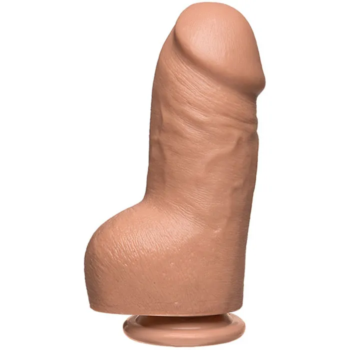 Sale The D Fat D 8 Inch With Balls Firmskyn Vanilla Dildos