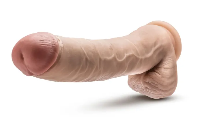 Dildos Dr Skin Dr Michael 14 Inch Dildo With Balls Beige Blush Dildos Dr Skin Dr Michael 14 Inch Dildo With Balls Beige Blush