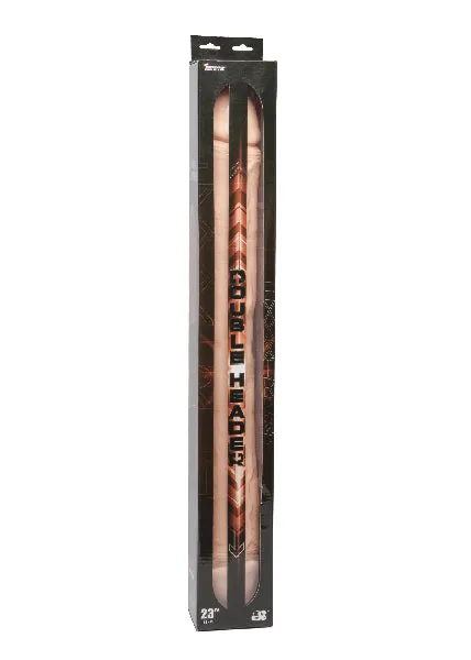 Dildos Exxxtreme Double Dong 23in Vanilla Si Novelties