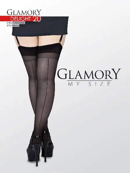 Glamory Plus Delight 20 Stockings Glamory Male Sex Toys