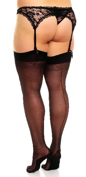 Glamory Plus Delight 20 Stockings Glamory Male Sex Toys