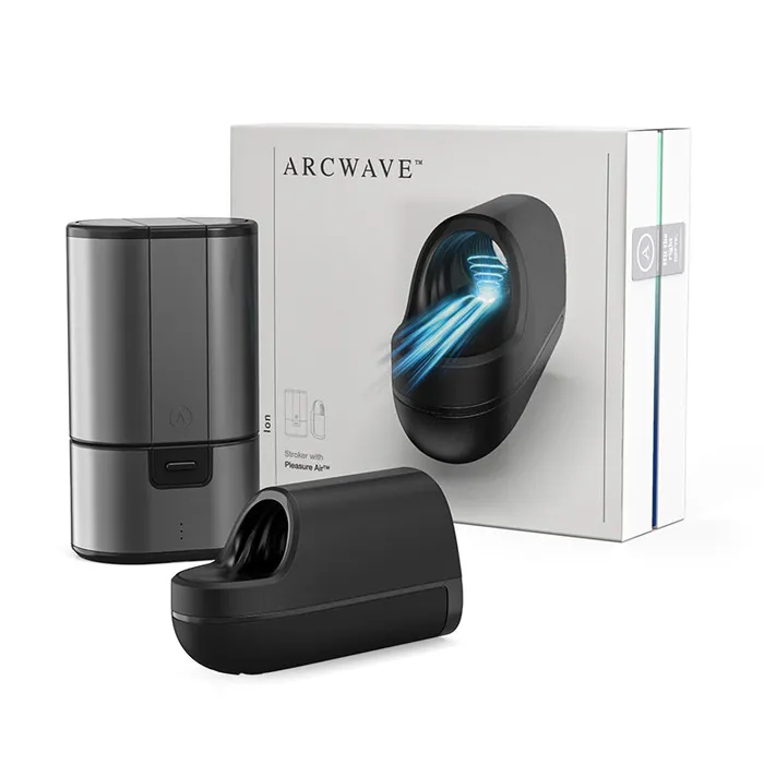 Male Sex Toys Arcwave Arcwave Ion Rechargeable Stroker With Pleasure Air Black Male Sex Toys Arcwave Arcwave Ion Rechargeable Stroker With Pleasure Air Black