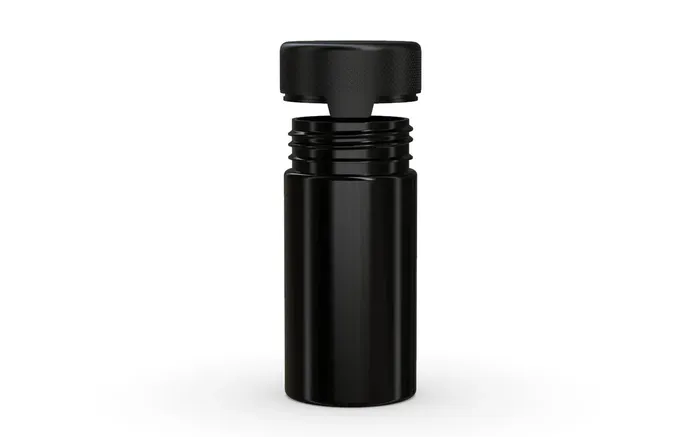 Anal Chubby Gorilla Chubby Gorilla 180CC6FLOZ180ML Aviator CR Container With Inner Seal Tamper Opaque BlackOpaque Black Lid