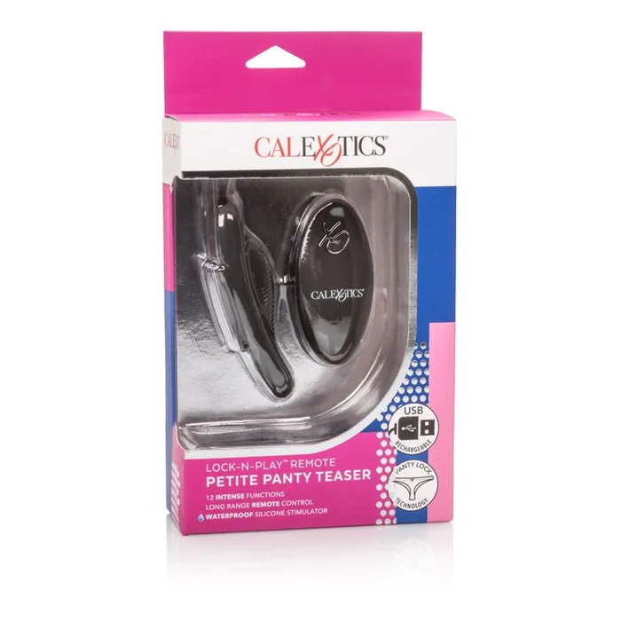 California Exotic Novelties Female Sex Toys Lock N Play Remote Petite Panty Teaser