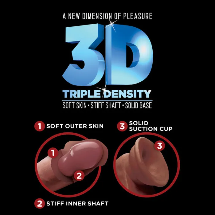 Dildos Pipedream King Cock Plus 8 Triple Density Cock Dildos Pipedream King Cock Plus 8 Triple Density Cock