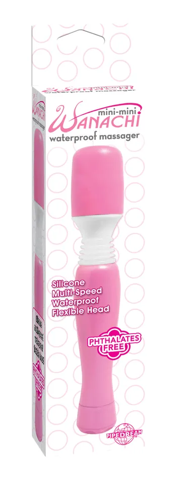 Pipedream Products Waterproof Mini Mini Wanachi Pink Vibrators