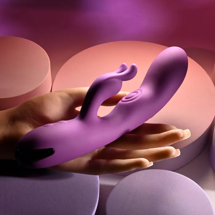 Playboy Pleasure Female Sex Toys Playboy Pleasure BUSY BUNNY 226 cm USB Rechargeable Rabbit Vibrator with Tapping Shaft Playboy Pleasure Female Sex Toys Playboy Pleasure BUSY BUNNY 226 cm USB Rechargeable Rabbit Vibrator with Tapping Shaft