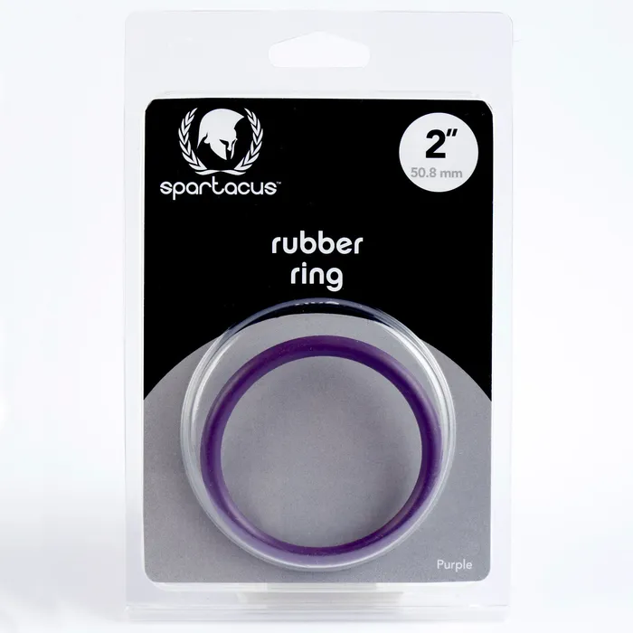 Spartacus Vibrators 2in Soft Ring Purple