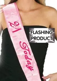 Vibrators 21 Today Flash Sash Pink Gas Works
