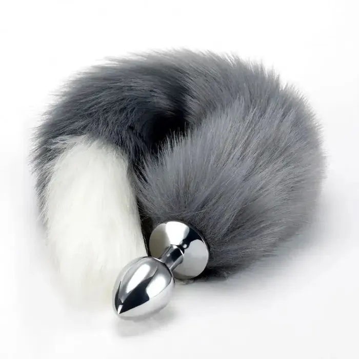 Anal Pleasure Passion Fantastic Foxy Faux Fur Tail Butt Plug