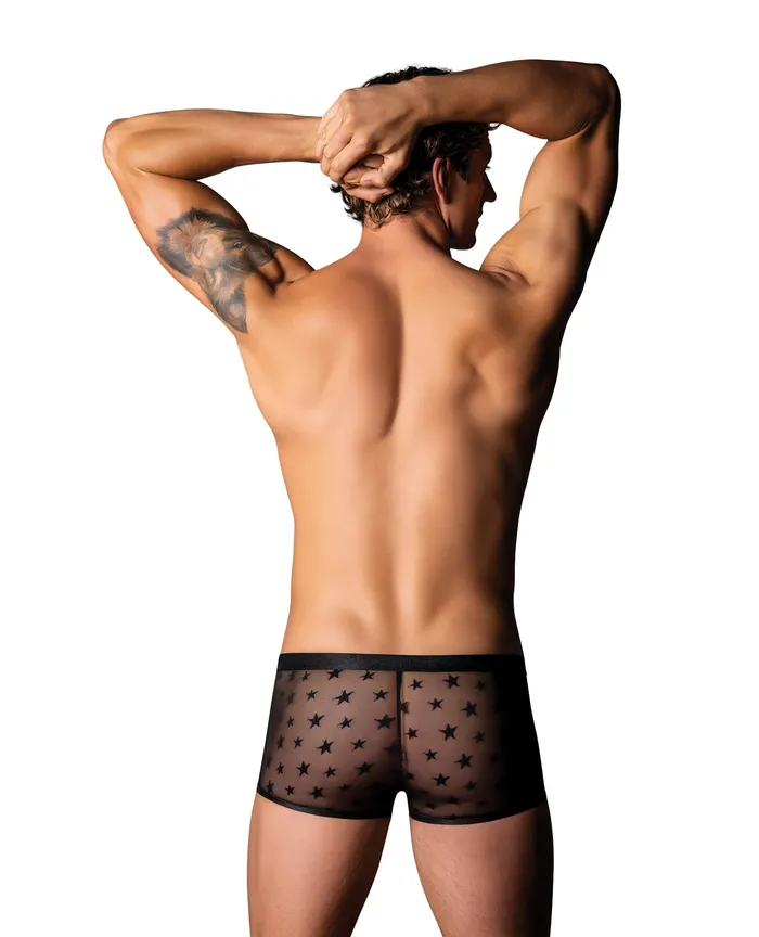 Anal Love Star Short wRing Black Comme Ci Comme Ca Anal Love Star Short wRing Black Comme Ci Comme Ca