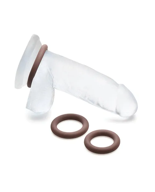 Curve Toys Jock Silicone Cock Ring Set of 3 XR Brands Male Sex Toys