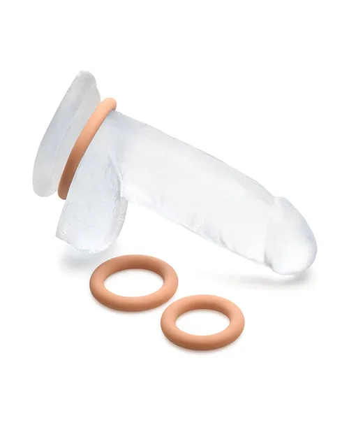 Curve Toys Jock Silicone Cock Ring Set of 3 XR Brands Male Sex Toys