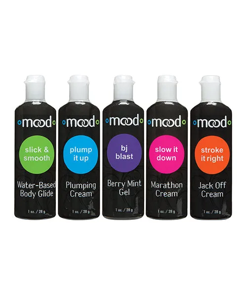 Doc Johnson Vibrators Mood Lube Pleasure Asst Pack Of 5