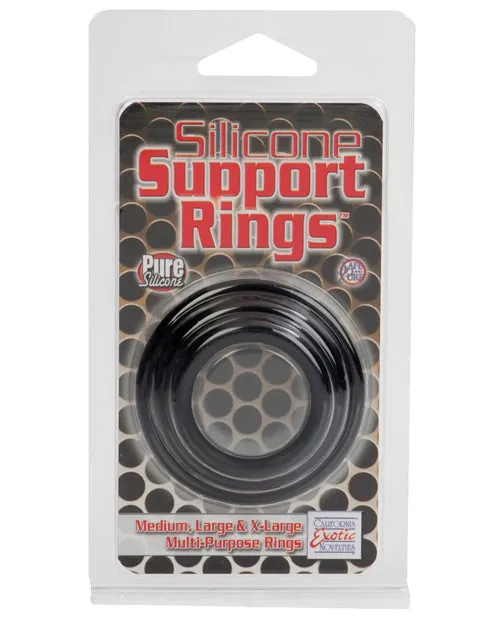 Female Sex Toys CalExotics Silicone Support Rings