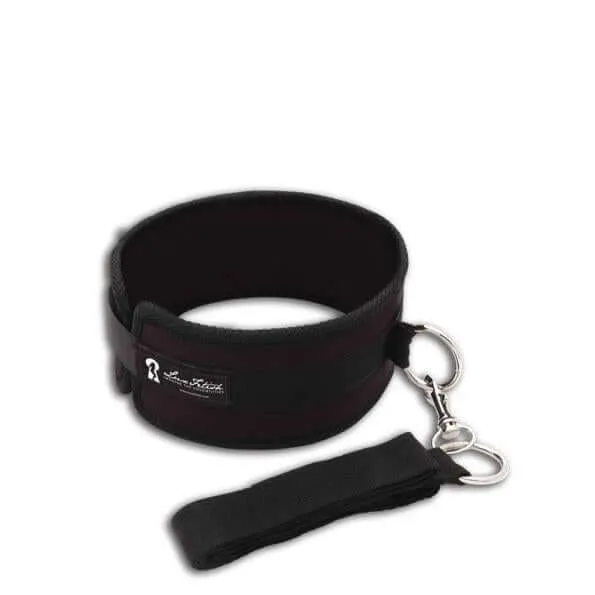 Anal Electric Hustler Lingerie Lux Fetish Neoprene Collar and Leash Set