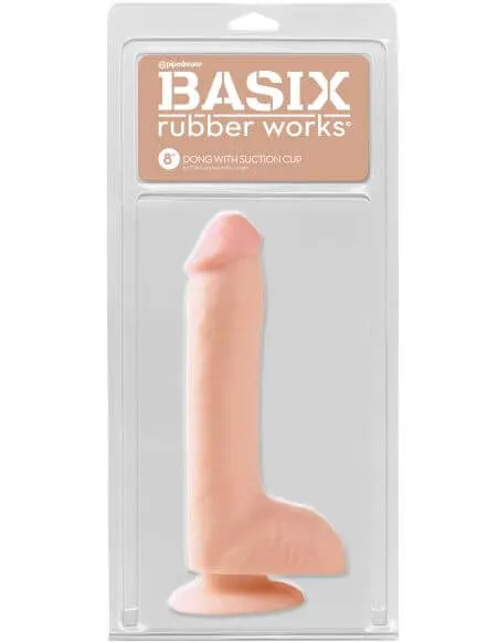 Basix Rubber Works 8Inch Suction Cup Dong Realistic Pleasure in Flesh Light Skin Tone Pipedream Products Dildos Basix Rubber Works 8Inch Suction Cup Dong Realistic Pleasure in Flesh Light Skin Tone Pipedream Products Dildos