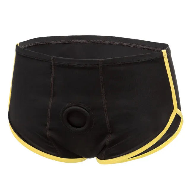 CAL EXOTICS Anal Boundless Black Yellow Brief LXL