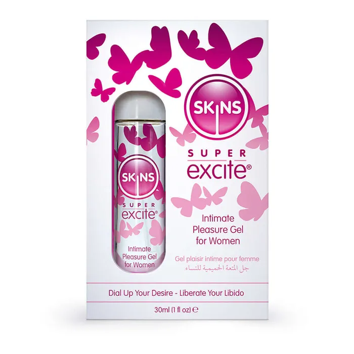 Creative Conceptions Female Sex Toys Skins Super Excite Clitoral Stimulation Gel 1 fl oz Intimate Pleasure Enhancer Creative Conceptions Female Sex Toys Skins Super Excite Clitoral Stimulation Gel 1 fl oz Intimate Pleasure Enhancer