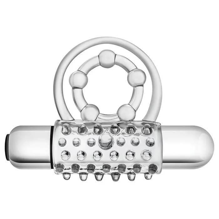 Dildos BLUSH Stay Hard Vibrating Super ClitifierClear
