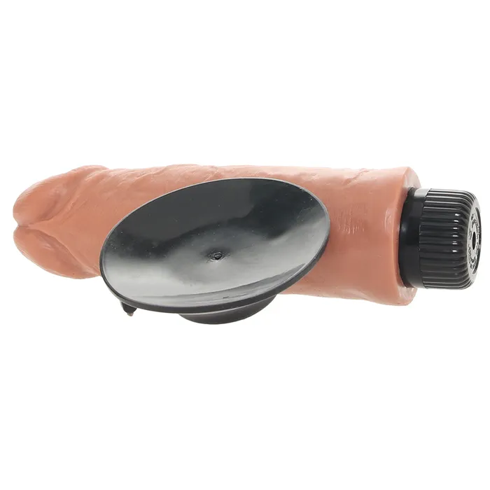 Dildos Pipedream King Cock 6 Inch Vibrating Suction Dildo in Tan