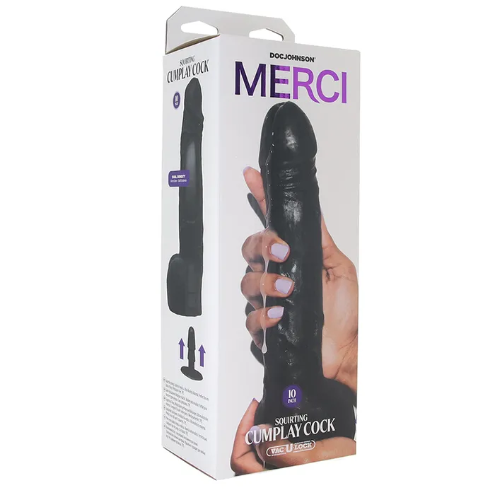 Doc Johnson Dildos Merci 10 Inch Squirting Cumplay ULTRASKYN Cock