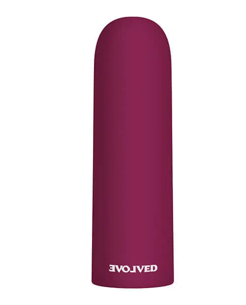 Evolved Novelties Female Sex Toys Evolved Mighty Thick Vibrator Girthy Bullet with Powerful Vibrations USB Rechargeable