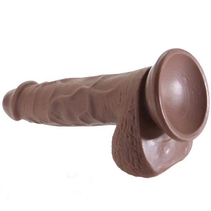 Evolved Novelties Realistic 8 Inch Dildo in Dark Dildos Evolved Novelties Realistic 8 Inch Dildo in Dark Dildos