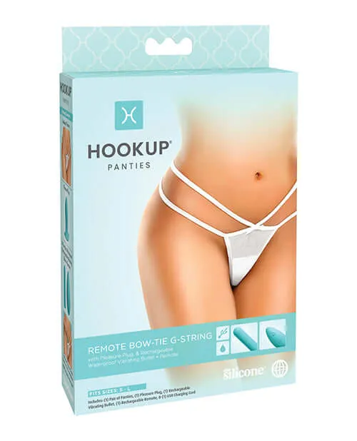 Experience Sensual Delights with Hookup Panties Bow Tie GString Pipedream Products Male Sex Toys Experience Sensual Delights with Hookup Panties Bow Tie GString Pipedream Products Male Sex Toys