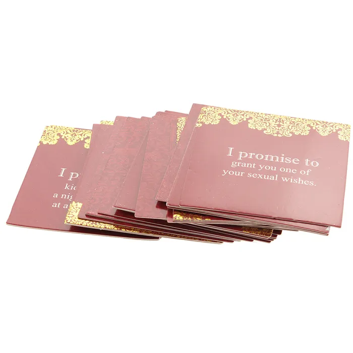 Little Genie Vibrators Sexy Boudoir Promises Cards Little Genie Vibrators Sexy Boudoir Promises Cards
