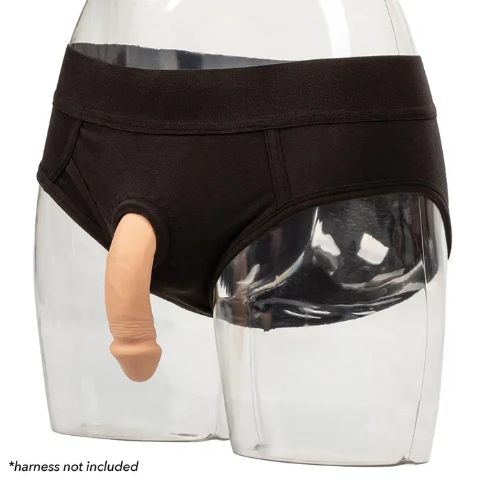 Male Sex Toys CAL EXOTICS Packer Gear Silicone Packing PenisIvory 4