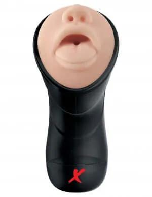 Pipedream Products Male Sex Toys Experience the Ultimate Deep Throat Pleasure with the Deep Throat Vibrating Stroker