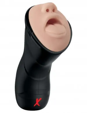 Pipedream Products Male Sex Toys Experience the Ultimate Deep Throat Pleasure with the Deep Throat Vibrating Stroker